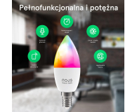 Nous P4 Smart WIFI RGB Bulb E14 (2 szt.) - 1377155 - zdjęcie 2